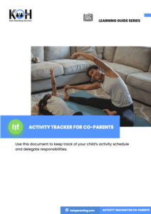 Activity Tracker for Co-Parents