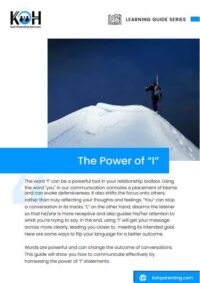 The Power of “I”